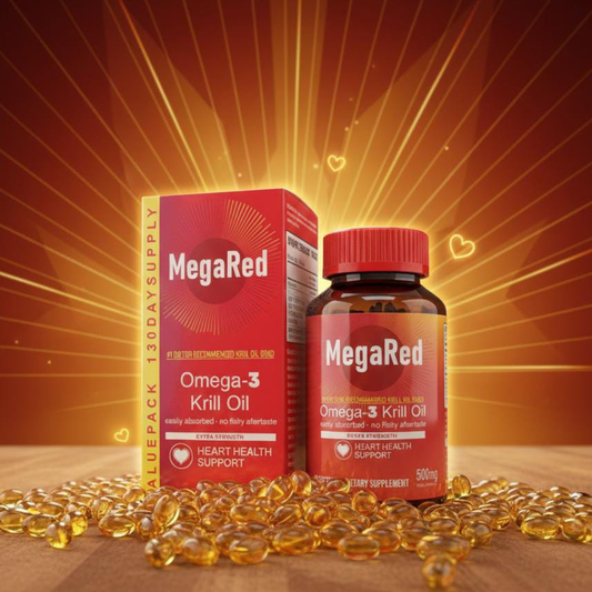 MEGARED OMEGA-3 KRILL OIL 500 MG